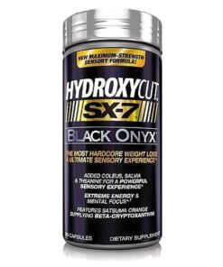 MuscleTech Hydroxycut SX 7, Black Onyx, 80 Tap