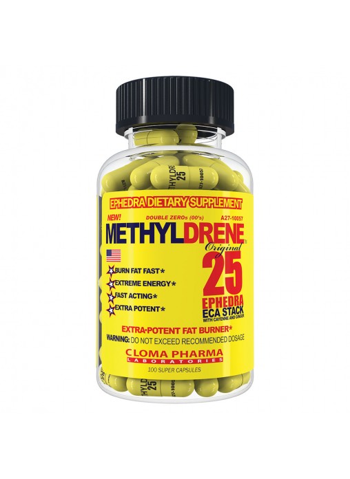 Methyl Drene Cloma Pharma 100 Super Capsules