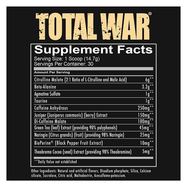 Total War® - Preworkout (30 Servings) | Redcon1