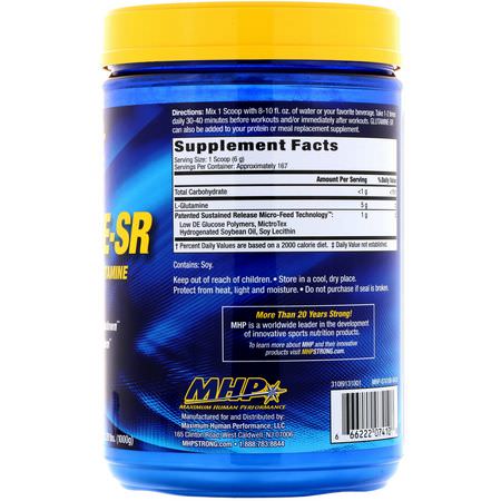 MHP, Glutamine-SR, 2.20 lbs (1000 g): L-Glutamine