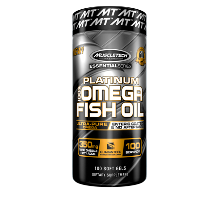 Muscletech Omega 3 Fish Oil-350mg-100Serv.-100Soft Gels