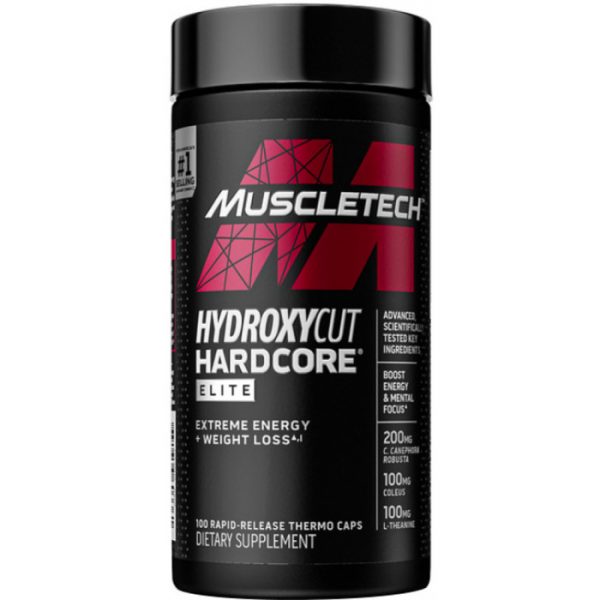 Muscletech Hydroxycut Hardcore Elite 100 Capsules