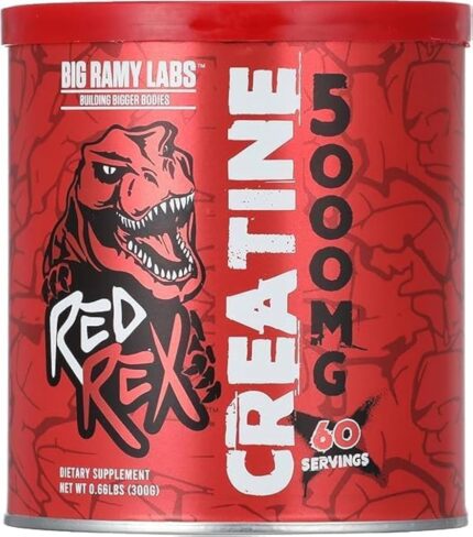 كرياتين مونوهيدرات Red Rex – 300 جم | عرب فليكس