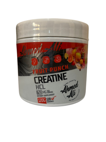 كرياتين 120 HCL جرعة أحمد علي – Creatine HCL 120 Servings (Ahmed Ali Dosage)