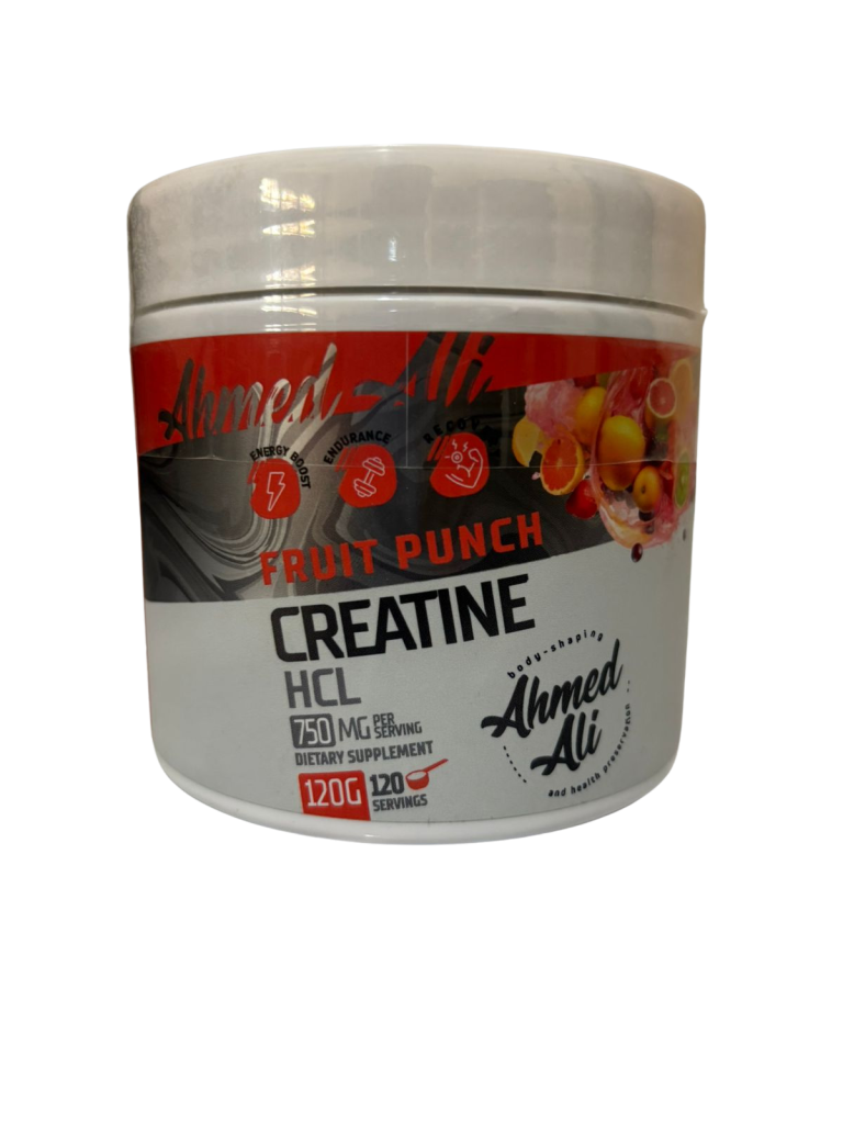 كرياتين 120 HCL جرعة أحمد علي – Creatine HCL 120 Servings (Ahmed Ali Dosage)