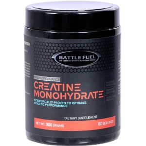 Battle Fuel Creatine 300g – كرياتين مونوهيدرات نقي 60 جرعة | عرب فليكس