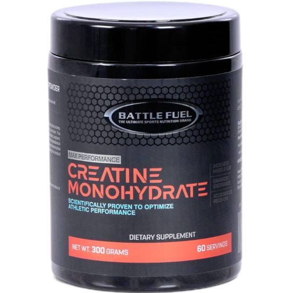 Battle Fuel Creatine 300g – كرياتين مونوهيدرات نقي 60 جرعة | عرب فليكس