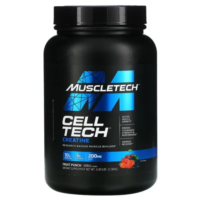 سيل تك كرياتين 1.3 كجم – 27 جرعة | Cell-Tech Creatine من Muscletech سيل تك كرياتين 1.3 كجم – 27 جرعة | Cell-Tech Creatine من Muscletech