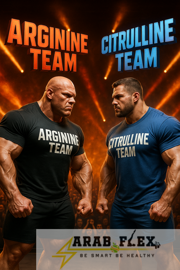 الأرجنين vs السيترولين | أيهما أفضل للاعبي كمال الأجسام؟