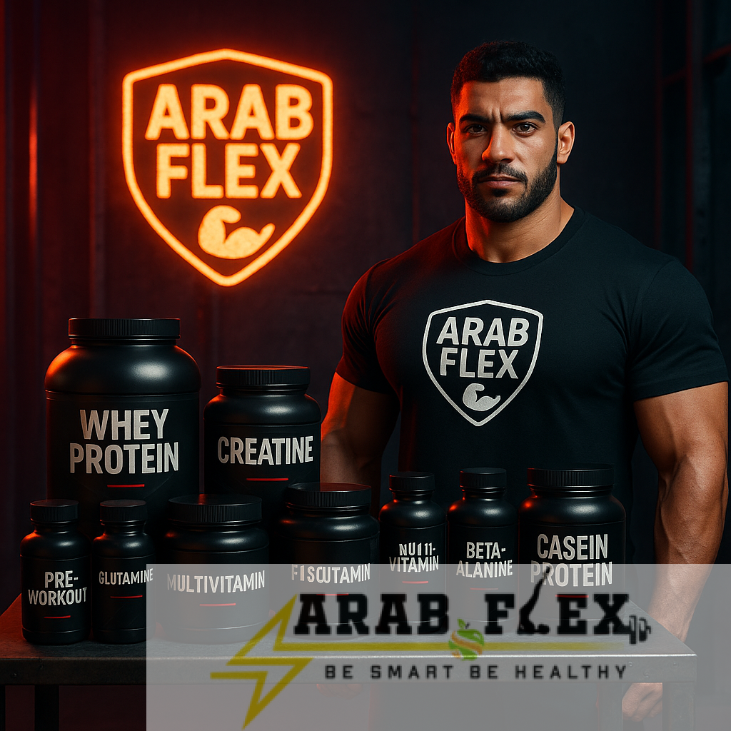 أشهر 10 مكملات غذائية لكل لاعب كمال أجسام مبتدئ | Arab Flex