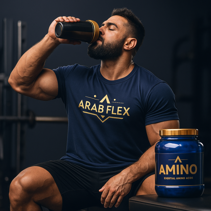 أحماض أمينية لدعم النمو العضلي السريع، زيادة التركيز الذهني، وتقليل الإجهاد بعد التمارين المكثفة.
