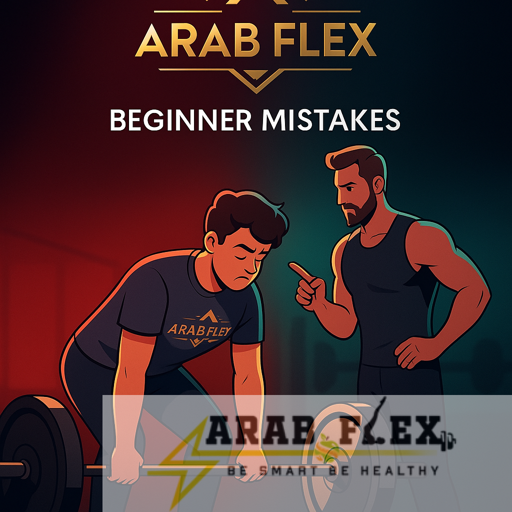 أخطاء شائعة للمبتدئين في الجيم – ونصائح عملية لتجنبها | Arab Flex