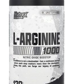 نتركس L-Arginine 1000 (120 كبسولة) | معزز أكسيد النيتريك لتحسين تدفق الدم والأداء