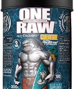 كرياتين القرش 300 جم – كرياتين فائق النقاء 200 ميش – One Raw Shark
