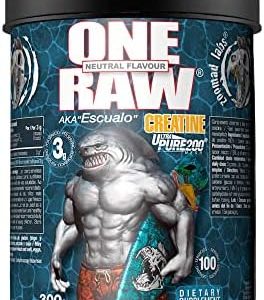 كرياتين القرش 300 جم – كرياتين فائق النقاء 200 ميش – One Raw Shark