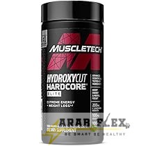 MuscleTech Hydroxycut Hardcore Elite – ماسل تك هيدروكسي كت إليت (100 كبسولة) | حارق دهون قوي
