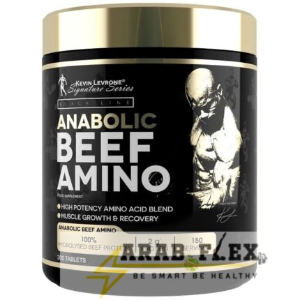 Kevin Levrone Anabolic Beef Amino – كيفن ليفروني أنابوليك بيف أمينو (300 قرص) | أمينو أسيد من لحم البقر