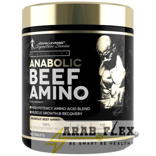 Kevin Levrone Anabolic Beef Amino – كيفن ليفروني أنابوليك بيف أمينو (300 قرص) | أمينو أسيد من لحم البقر