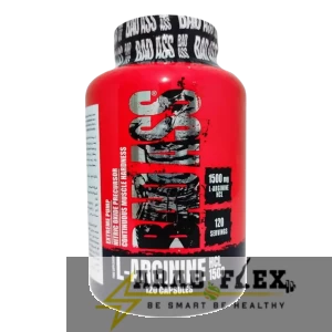 BADASS L-Arginine HCL 1500 (120 كبسولة) | تعزيز ضخ الدم ودعم الأداء الرياضي