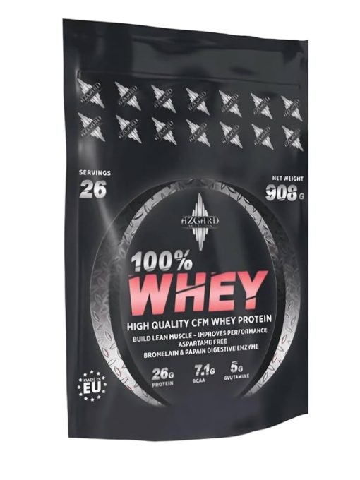واي بروتين أسجارد 1 كجم – 26 جرعة | Azgard 100% Whey Protein