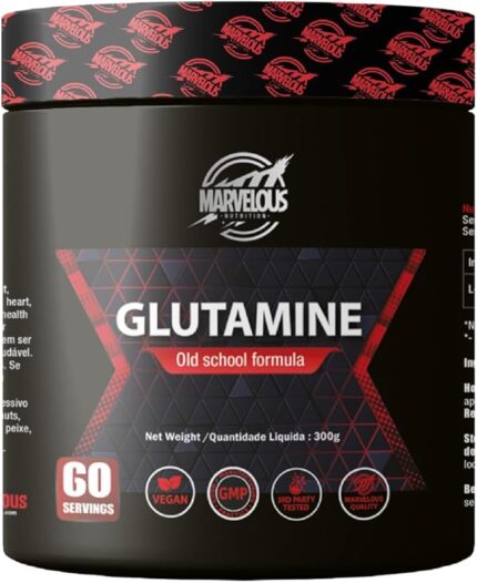 جلوتامين مارفيلوس – 300 جم – Glutamine Old School Formula | عرب فليكس
