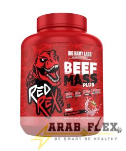 بيف ماس بلس – Red Rex Beef Mass Plus Big Ramy Labs 2.72 كجم – 8 جرعات