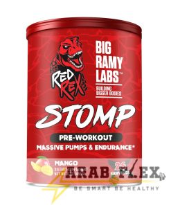 Red Rex STOMP Pre-Workout (26 سيرفنج – 455 جم) | ريد ريكس بري ورك اوت من Big Ramy Labs
