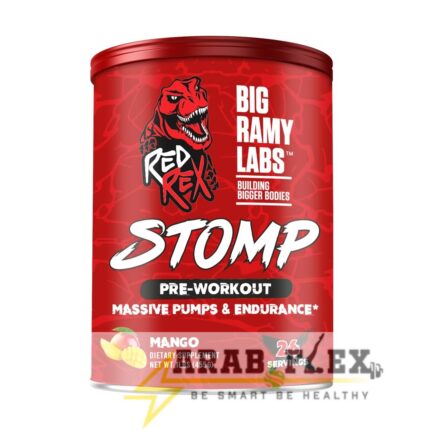 Red Rex STOMP Pre-Workout (26 سيرفنج – 455 جم) | ريد ريكس بري ورك اوت من Big Ramy Labs