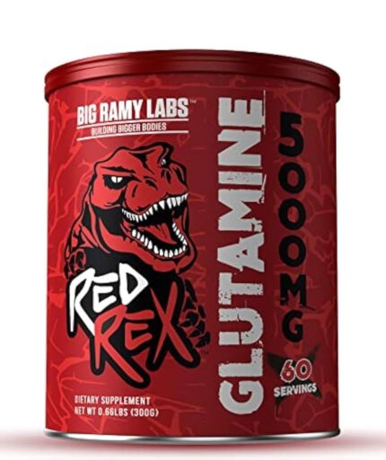 جلوتامين Red Rex – 5000 مجم – 60 جرعة | Big Ramy Labs | عرب فليكس