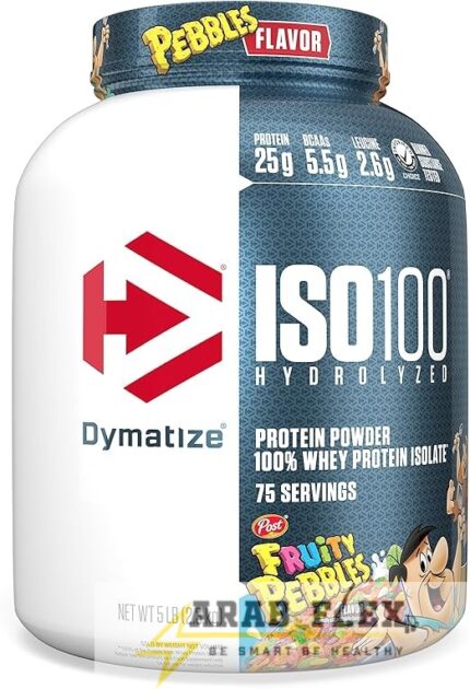 دايماتيز أيزو 100 – Dymatize ISO100 Whey Protein Isolate 2.3 كجم – 75 جرعة