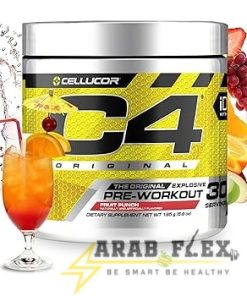 C4 Original Pre-Workout (30 سيرفنج – 195 جم) | سي4 بري ورك اوت بنكهة الفواكه