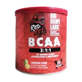 Red Rex BCAA 2:1:1 – نكهة Lemon Lime – 30 جرعة | Big Ramy Labs | عرب فليكس