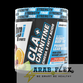BPI Sports CLA + Carnitine – بي بي آي CLA + كارنيتين (50 سيرف) | حرق دهون + زيادة الكتلة العضلية