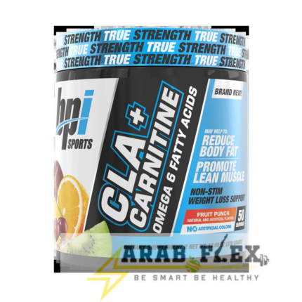 BPI Sports CLA + Carnitine – بي بي آي CLA + كارنيتين (50 سيرف) | حرق دهون + زيادة الكتلة العضلية