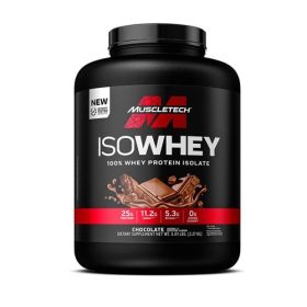 MuscleTech Iso Whey 5lb Chocolate – واي بروتين معزول نقي 100%