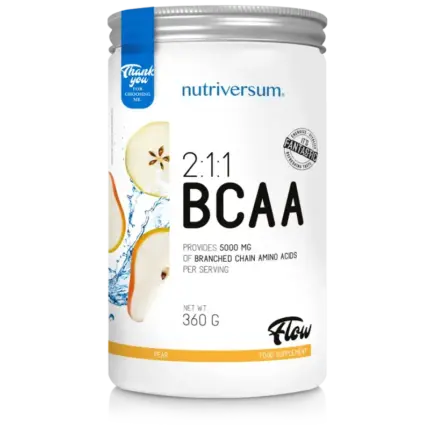BCAA 2:1:1 Nutriversum – 360 جم – نكهة الكمثرى | عرب فليكس