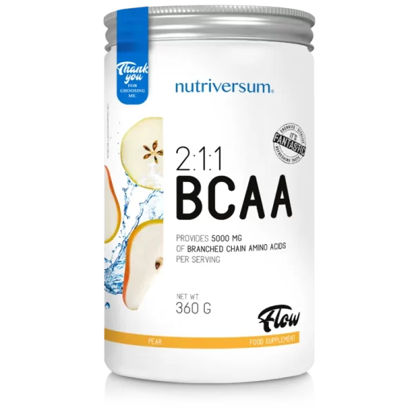 BCAA 2:1:1 Nutriversum – 360 جم – نكهة الكمثرى | عرب فليكس