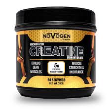 كرياتين نوفوجين 300 جم – Micronized Creatine Monohydrate | 60 جرعة نقية