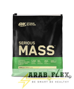 Serious Mass Vanilla – 12lb – مكمل تضخيم وزيادة الوزن من Optimum Nutrition