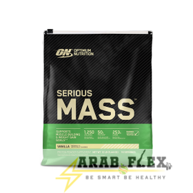 Serious Mass Vanilla – 12lb – مكمل تضخيم وزيادة الوزن من Optimum Nutrition