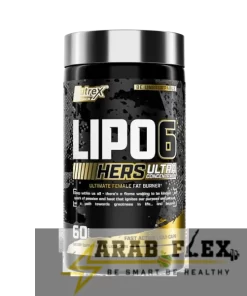 Nutrex Lipo-6 Hers Ultra Concentrate – ليبو 6 هير ألترا (60 كبسولة) | حارق دهون للنساء