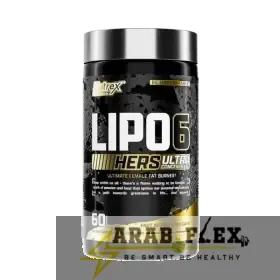 Nutrex Lipo-6 Hers Ultra Concentrate – ليبو 6 هير ألترا (60 كبسولة) | حارق دهون للنساء