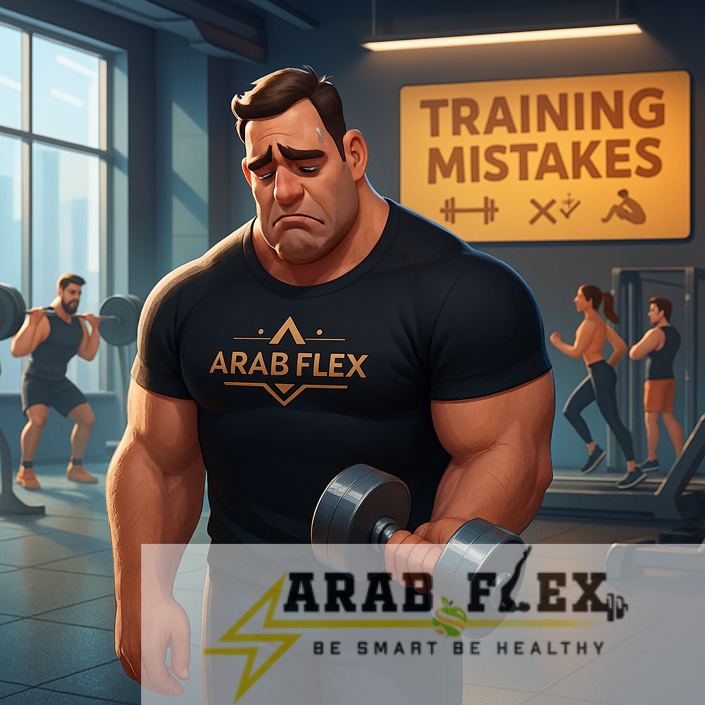 أشهر الأخطاء التي تمنعك من التقدم في الجيم وكيف تتجنبها | Arab Flex