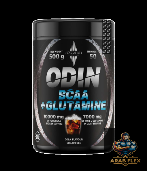 ODIN BCAA + Glutamine – 500g (50 Servings) | مكمل الأحماض الأمينية والاستشفاء