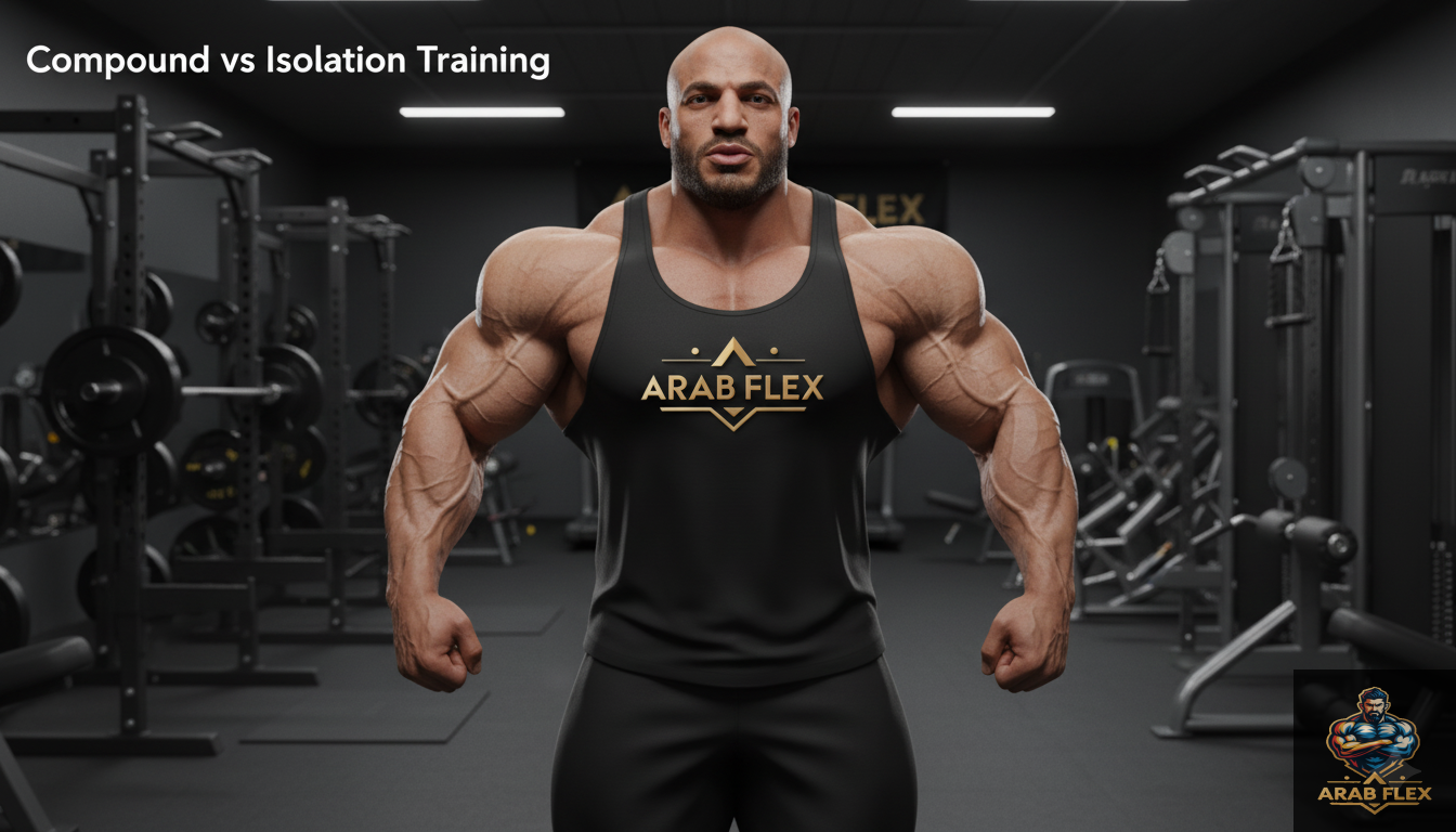 تعرف على الفرق بين تمارين القوة والعزل، وكيف توازن بينهما لتحقق أفضل ضخ عضلي وتطور شامل في الجسم مع نصائح عرب فليكس.
