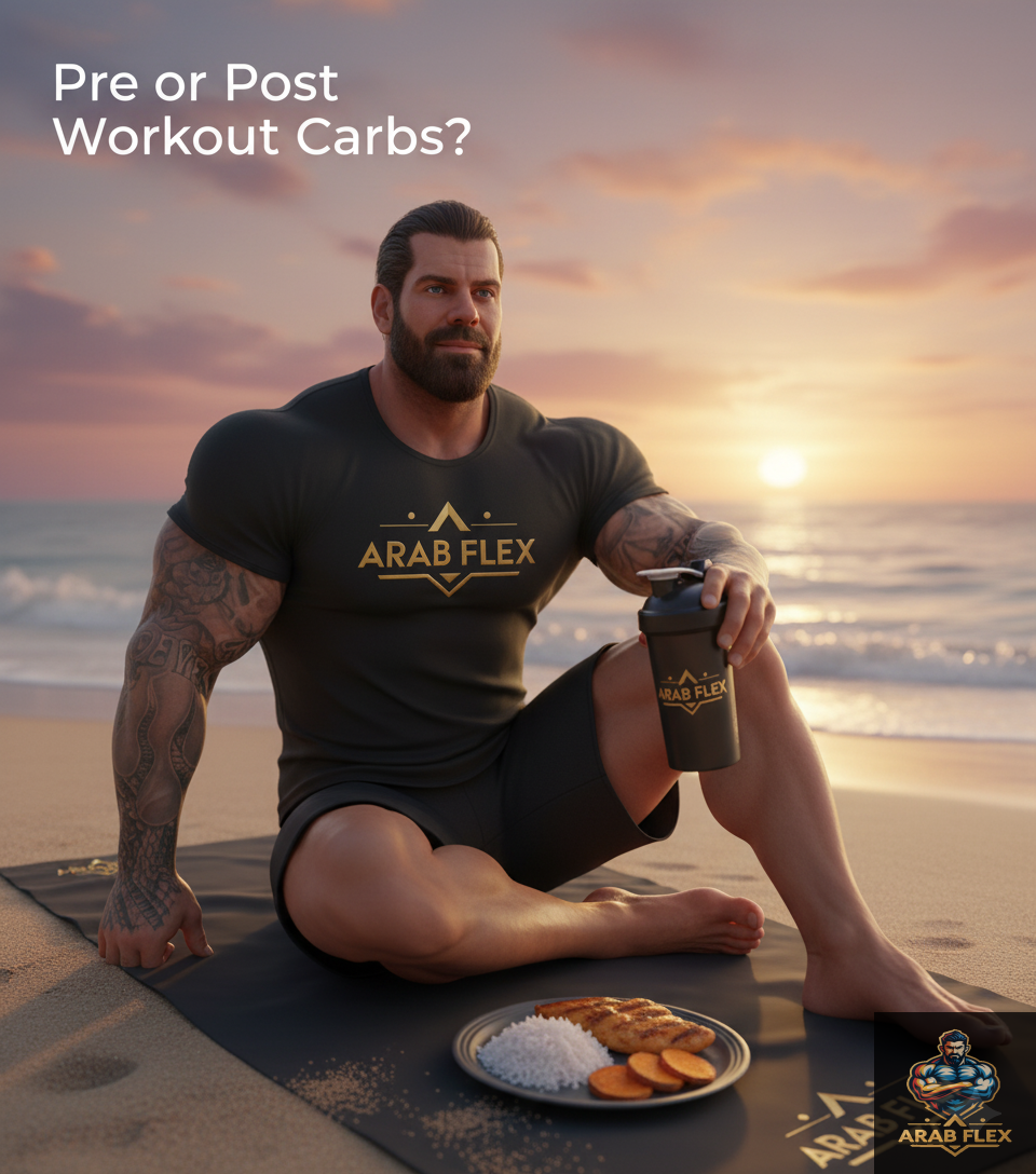 الكربوهيدرات قبل التمرين ولا بعده؟ التوقيت الذهبي للأداء والطاقة