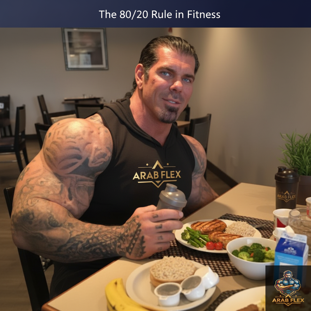 اكتشف سرّ قاعدة 80/20 التي يستخدمها الرياضيون لبناء أجسام قوية بدون حرمان، وازاي تطبقها في حياتك اليومية لتحقيق أفضل نتائج مع عرب فليكس.