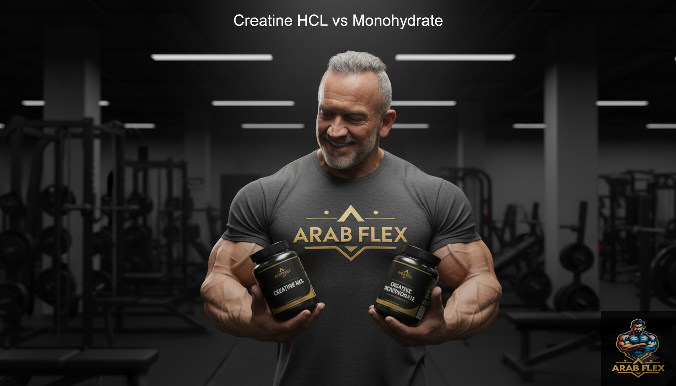 كرياتين HCL أم مونوهيدرات – أيهما الأفضل فعلاً لبناء العضلات؟