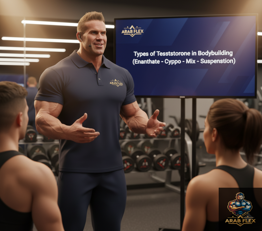 أنواع التستوستيرون في كمال الأجسام – إنانثات، سيبونات، ميكس، وسسبنشن
