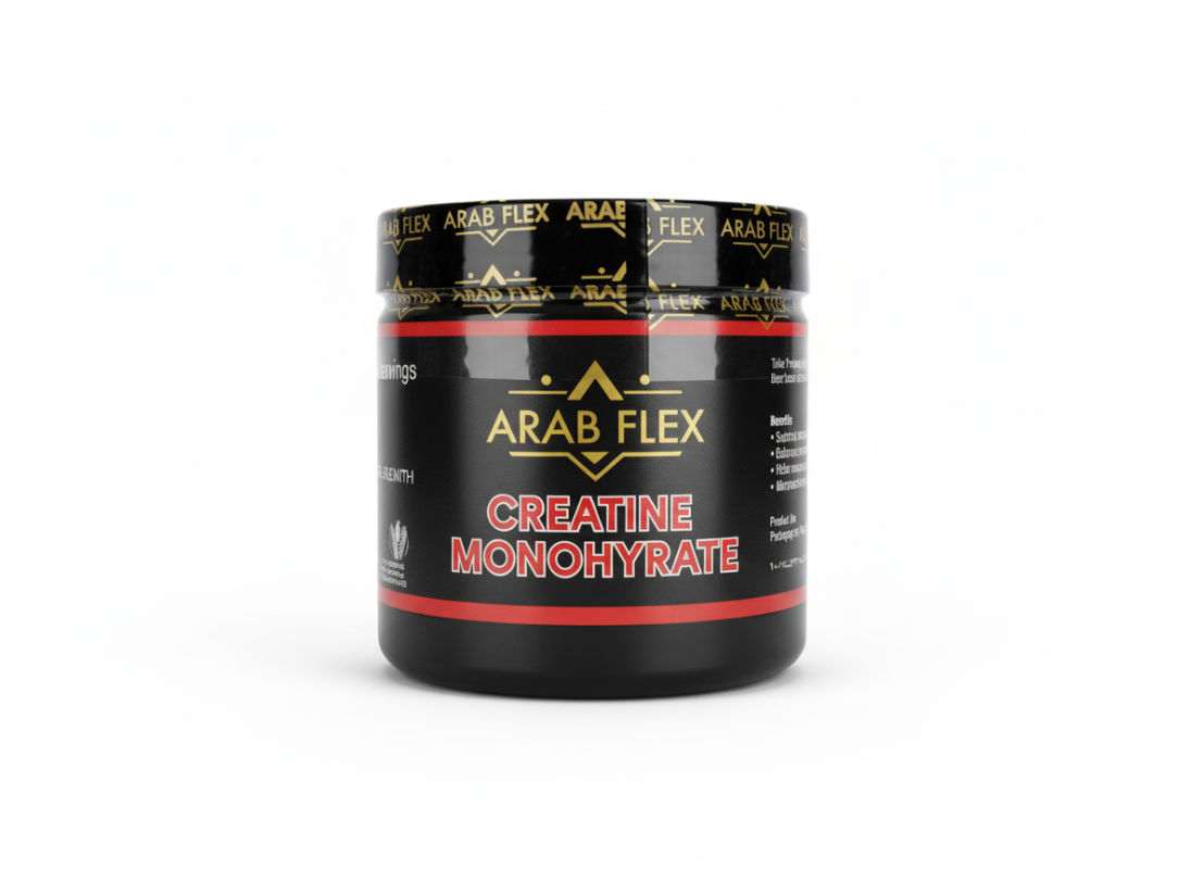 Creatine Monohydrate 120g – Arab Flex | Strength, Muscle & Performance